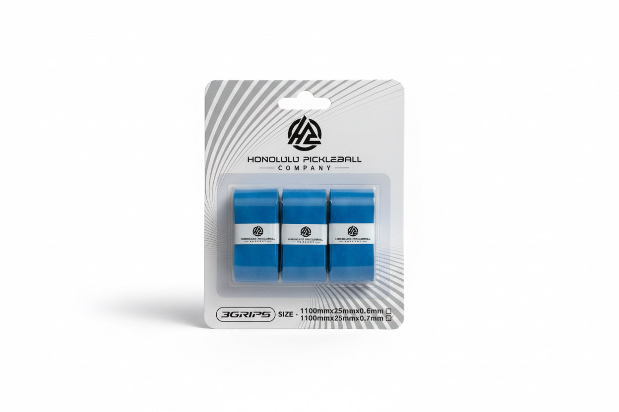 Honolulu Pickleball Company Paddle Overgrip Wrap (3-Pack)