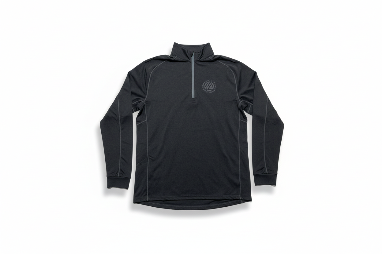 HPC Performance Quarter-Zip Turtleneck – Dark Gray